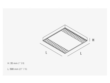 DEMI C LGO - LED ceiling light by Intra lighting - view 3